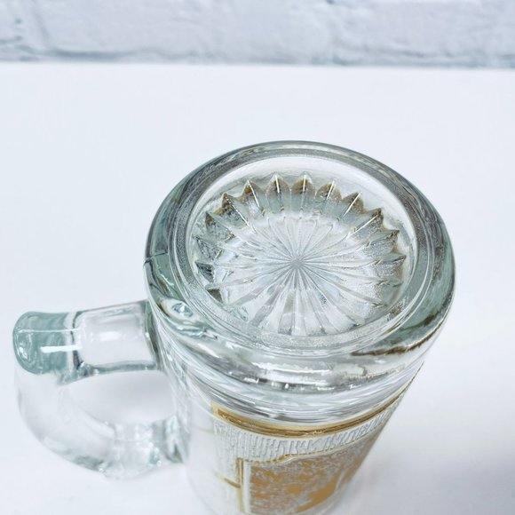 Vintage Multnomah Falls Oregon Souvenir Glass Beer Mug by Culver - Picture 10 of 12